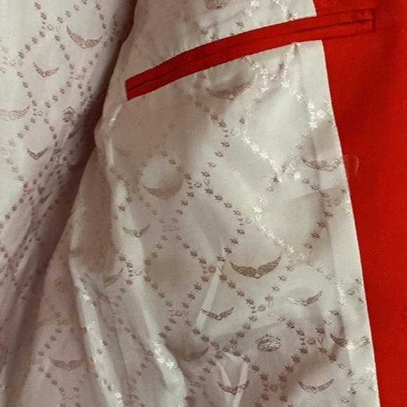 Zadig & Voltaire Verys Jac Paisley Blazer, Size M/38 - Picture 12 of 15